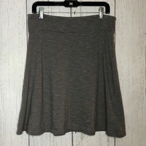 Columbia slub knit Gray skirt